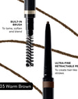 Clarins Wonder Define Long-Wear Brow Pencil