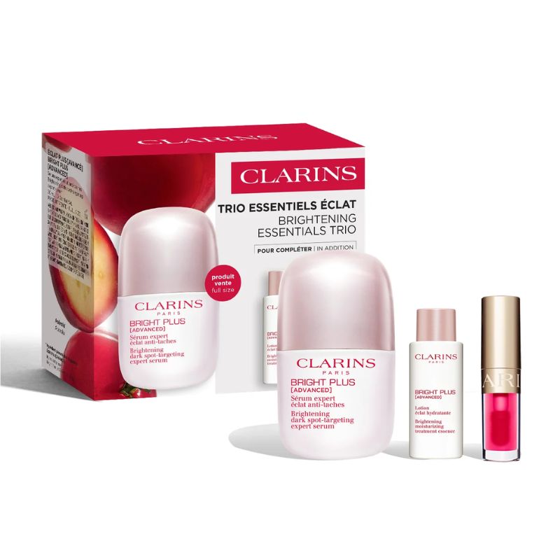 CLARINS BRIGHT PLUS スキンケアセット Clarins Bright Plus [Advanced] Serum Set | Beauty Court