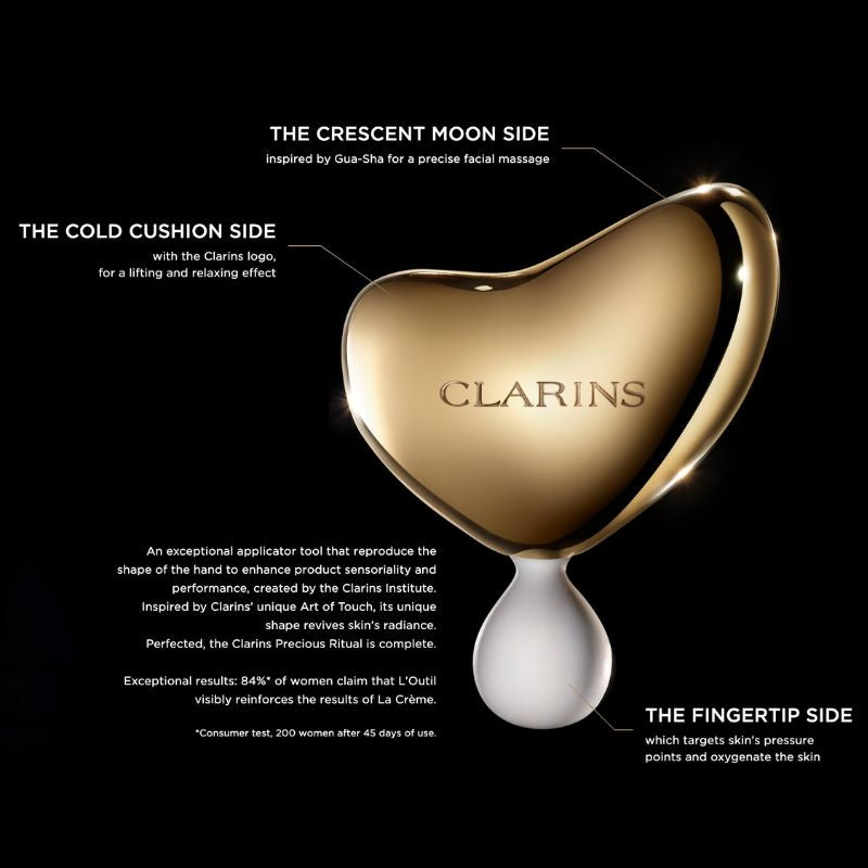 Clarins Precious L'Outil 3-in-1 Facial Massage Tool