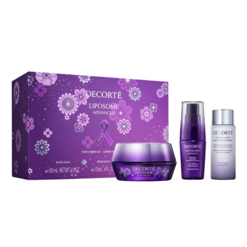 Decorté Liposome Advanced Repair Cream Purple Ribbon Set – Beauty