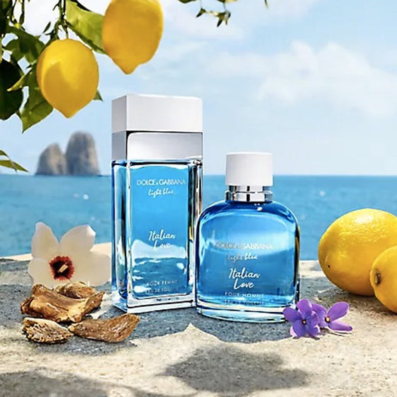 Dolce & gabbana light blue italian love Clearance