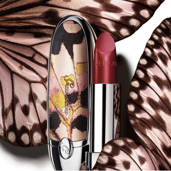 Guerlain Rouge G Luxurious Velvet Metal Lipstick Case