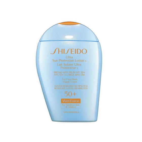 Shiseido Ultra Sun Protection Lotion WetForce SPF 50+ Sunscreen Sensitive